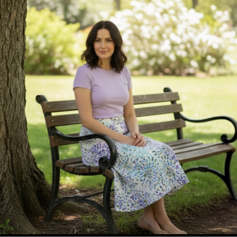 Lane Bryant Starburst Skirt